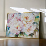 Floral 753 Canvas Art 18" x 24" / 45 x 60 cm / Black