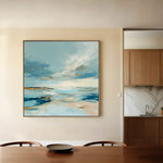 Abstract 755 Canvas Art 60 x 60 cm / Black