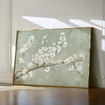 Floral 755 Canvas Art 18" x 24" / 45 x 60 cm / Black