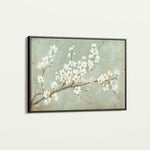 Floral 755 Canvas Art 18" x 24" / 45 x 60 cm / Black