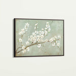 Floral 755 Canvas Art 60 x 40 cm / Black