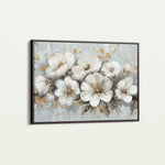 Floral 756 Canvas Art 18" x 24" / 45 x 60 cm / Black