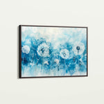 Floral 758 Canvas Art 18" x 24" / 45 x 60 cm / Black