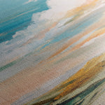 Abstract 760 Canvas Art 16" x 16" / 40 x 40 cm / Black