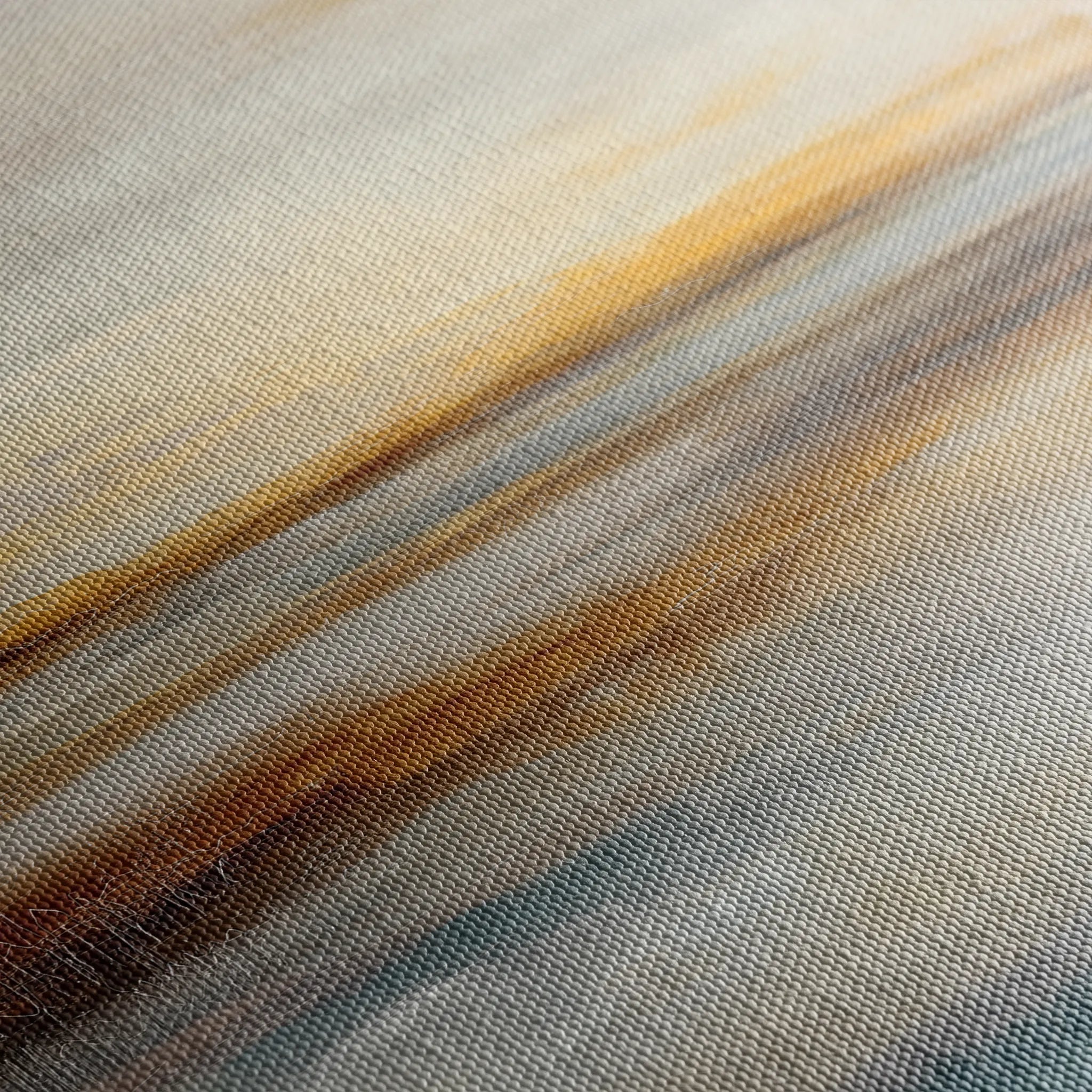 Abstract 761 Canvas Art 16" x 16" / 40 x 40 cm / Black