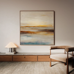 Abstract 761 Canvas Art 60 x 60 cm / Black