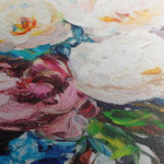 Floral 761 Canvas Art 18" x 24" / 45 x 60 cm / Black