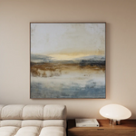 Abstract 762 Canvas Art 60 x 60 cm / Black
