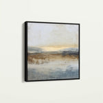 Abstract 762 Canvas Art 60 x 60 cm / Black