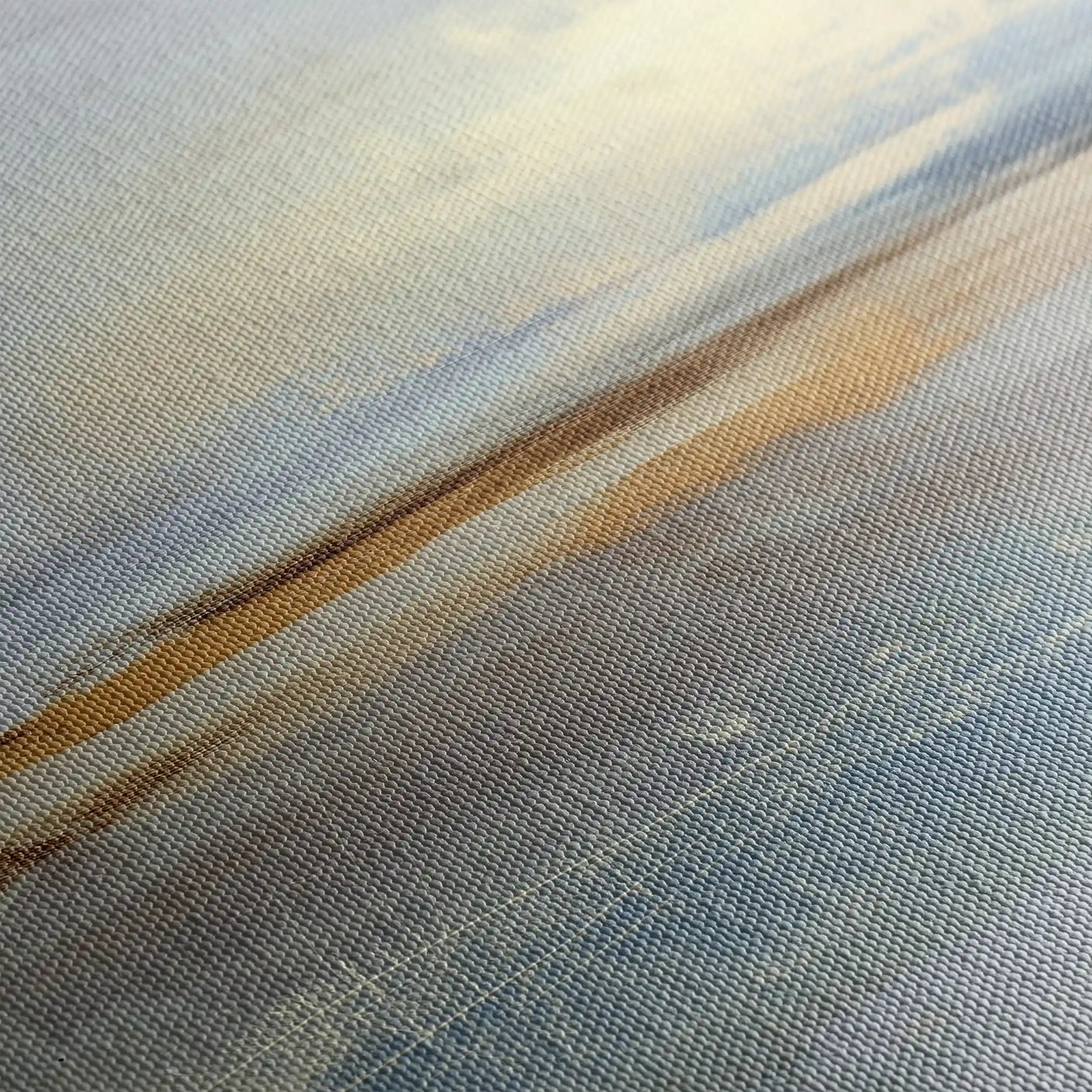 Abstract 763 Canvas Art 16" x 16" / 40 x 40 cm / Black