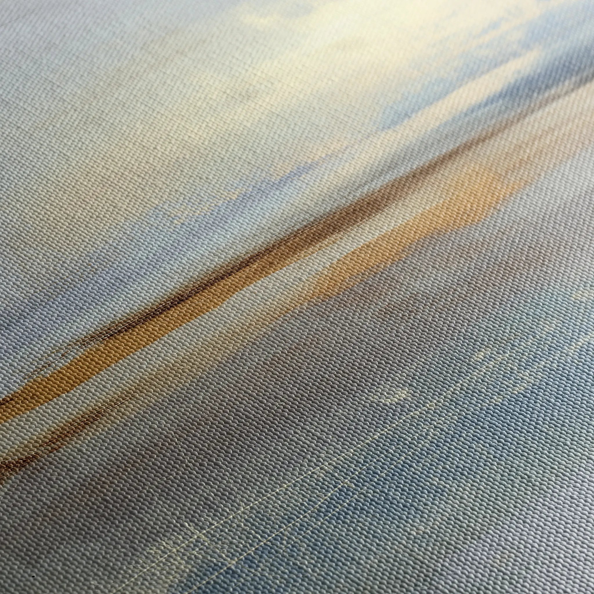 Abstract 763 Canvas Art 16" x 16" / 40 x 40 cm / Black