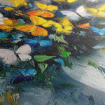 Floral 763 Canvas Art 18" x 24" / 45 x 60 cm / Black