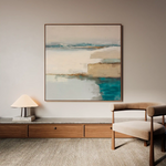 Abstract 764 Canvas Art 60 x 60 cm / Black