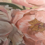 Floral 764 Canvas Art 18" x 24" / 45 x 60 cm / Black