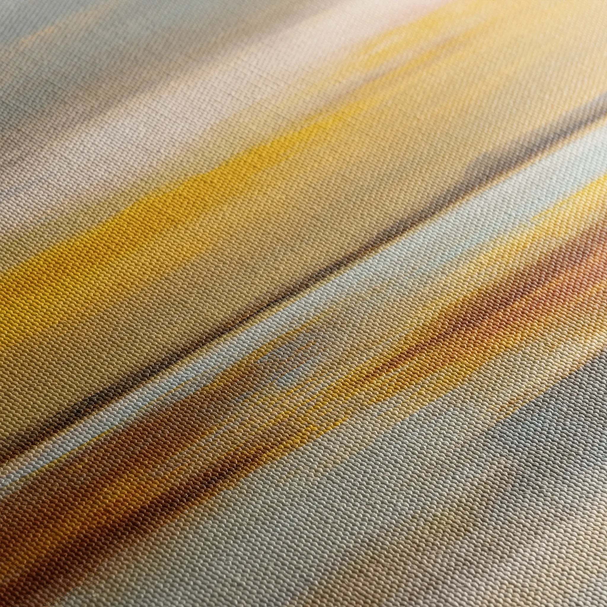 Abstract 765 Canvas Art 16" x 16" / 40 x 40 cm / Black