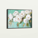 Floral 765 Canvas Art 18" x 24" / 45 x 60 cm / Black