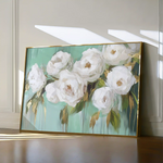 Floral 765 Canvas Art 60 x 40 cm / Black