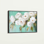 Floral 765 Canvas Art 60 x 40 cm / Black