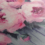 Floral 766 Canvas Art 18" x 24" / 45 x 60 cm / Black