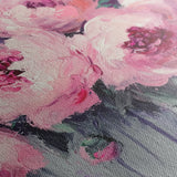 Floral 766 Canvas Art 18" x 24" / 45 x 60 cm / Black