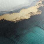 Abstract 767 Canvas Art 16" x 16" / 40 x 40 cm / Black
