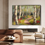 Floral 768 Canvas Art 18" x 24" / 45 x 60 cm / Black