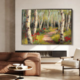 Floral 768 Canvas Art 18" x 24" / 45 x 60 cm / Black
