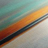 Abstract 771 Canvas Art 16" x 16" / 40 x 40 cm / Black