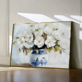 Floral 771 Canvas Art 18" x 24" / 45 x 60 cm / Black