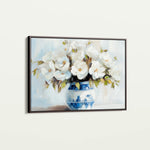 Floral 771 Canvas Art 18" x 24" / 45 x 60 cm / Black
