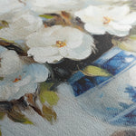 Floral 771 Canvas Art 18" x 24" / 45 x 60 cm / Black