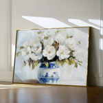 Floral 771 Canvas Art 60 x 40 cm / Black