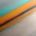 Abstract 772 Canvas Art 16" x 16" / 40 x 40 cm / Black