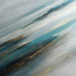 Abstract 773 Canvas Art 16" x 16" / 40 x 40 cm / Black