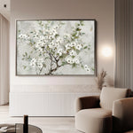 Floral 773 Canvas Art 18" x 24" / 45 x 60 cm / Black
