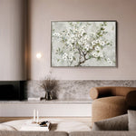 Floral 773 Canvas Art 18" x 24" / 45 x 60 cm / Black