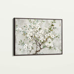 Floral 773 Canvas Art 18" x 24" / 45 x 60 cm / Black
