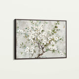 Floral 773 Canvas Art 18" x 24" / 45 x 60 cm / Black