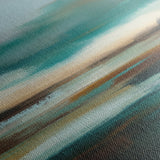 Abstract 774 Canvas Art 16" x 16" / 40 x 40 cm / Black