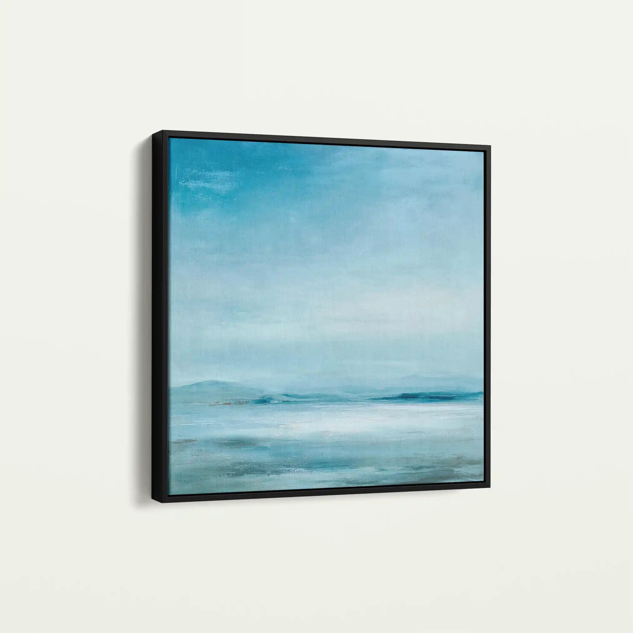 Abstract 775 Canvas Art 60 x 60 cm / Black