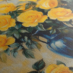 Floral 776 Canvas Art 18" x 24" / 45 x 60 cm / Black
