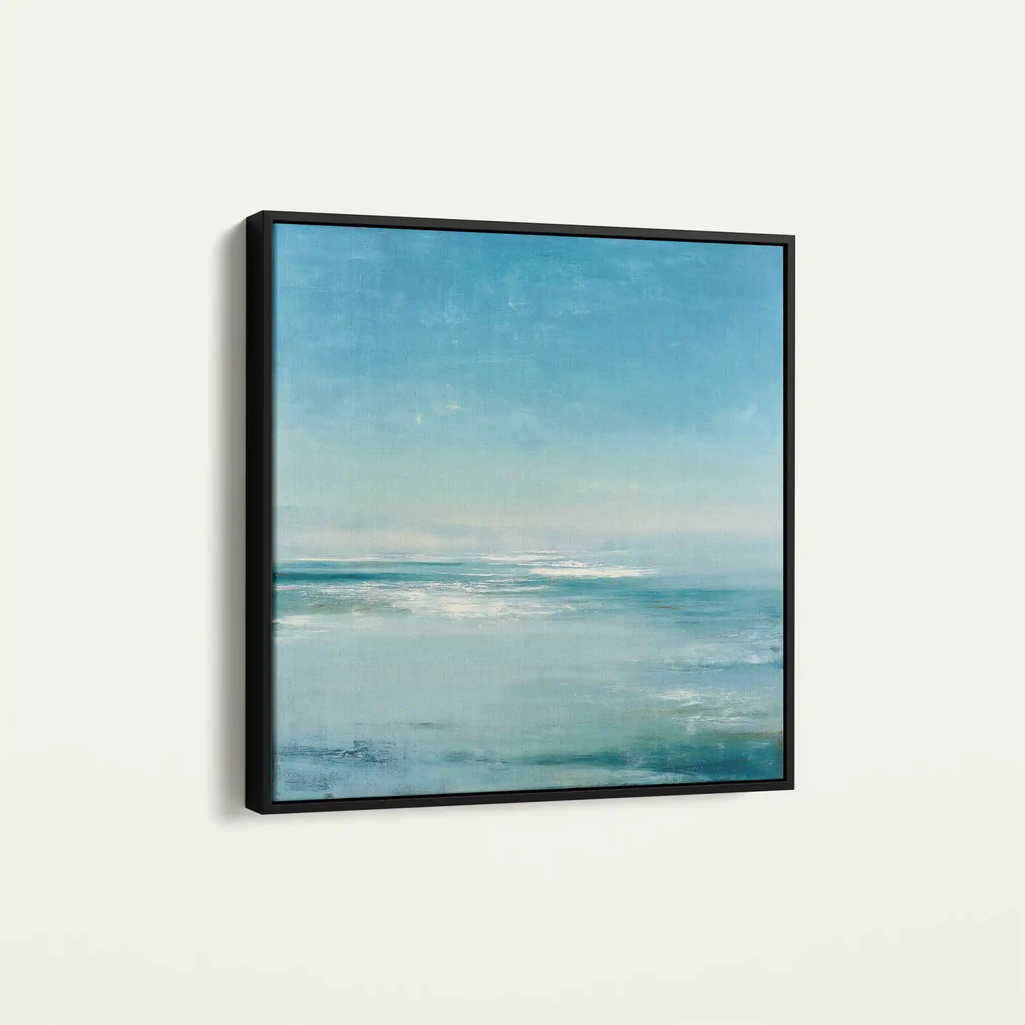Abstract 777 Canvas Art 60 x 60 cm / Black