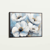 Floral 777 Canvas Art 18" x 24" / 45 x 60 cm / Black