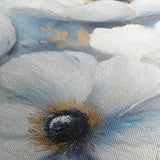 Floral 777 Canvas Art 18" x 24" / 45 x 60 cm / Black