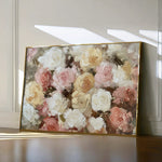 Floral 779 Canvas Art 18" x 24" / 45 x 60 cm / Black