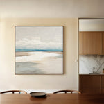 Abstract 780 Canvas Art 16" x 16" / 40 x 40 cm / Black