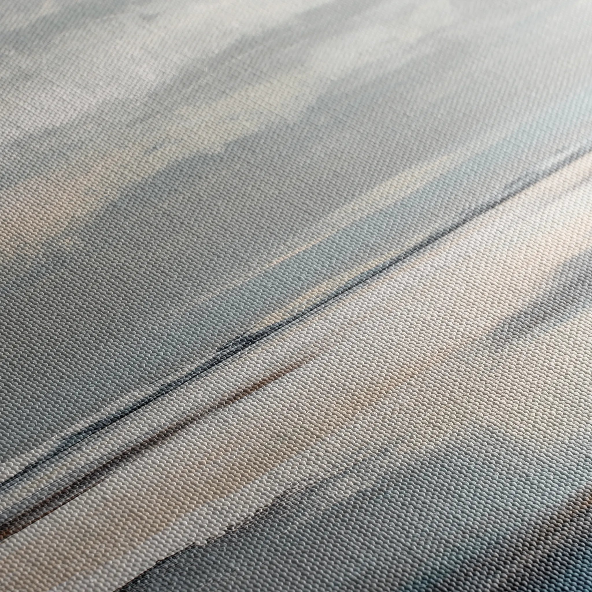Abstract 781 Canvas Art 16" x 16" / 40 x 40 cm / Black