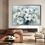 Floral 781 Canvas Art 18" x 24" / 45 x 60 cm / Black