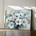 Floral 781 Canvas Art 18" x 24" / 45 x 60 cm / Black