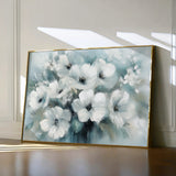 Floral 781 Canvas Art 18" x 24" / 45 x 60 cm / Black